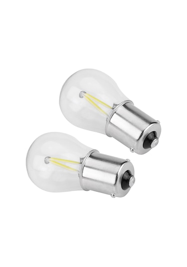 Shineyee 1156 T Tipi Cob Led Araba Feneri 2 Adet - Dc12v-28v, 30000 Saat Ömür, Ateşleme Flas, Beyaz Işık - Fren, Sinyal, Geri Vites Feneri