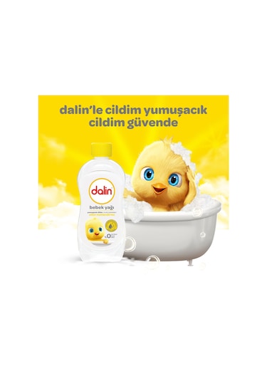 Dalin Bebek Yağı 500ml Klasik Etkin Nemlendirici 5 Li Set