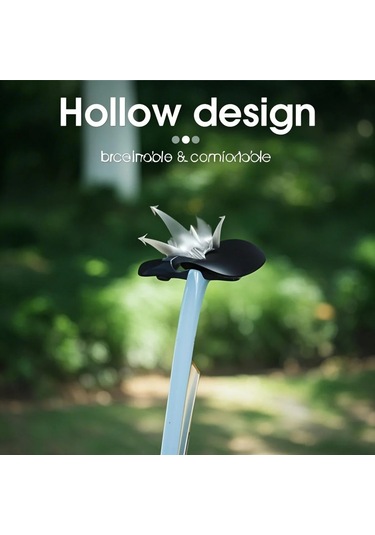 Geeroyoo Konforlu Bisiklet Sele Seti - Ergonomik Tasarım, Hava Geçirgen Ve Yağmurluklu Siyah