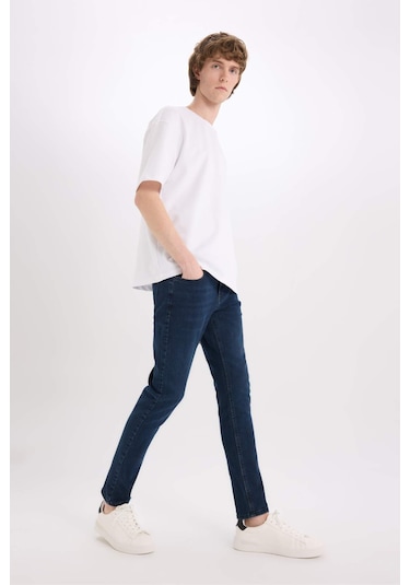 DeFacto Carlo Skinny Fit Ekstra Dar Kalıp Normal Bel Ekstra Dar Paça Jean Pantolon B3620AX25SPNM83 DeFacto Carlo Skinny Fit Ekstra Dar Kalıp Normal Bel Ekstra Dar Paça Jean Pantolon B3620AX25SPNM83