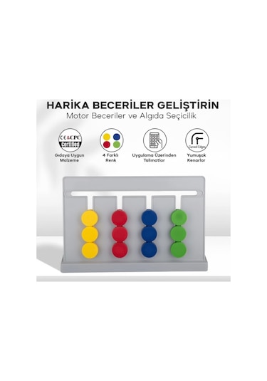 Master Abacus Rubik Abaküs Montessori Zeka Oyunu Dijital Oyun Kartları Ile Destekli
