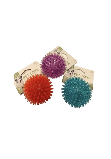 Nunbell Suda Batmaz Termoplastik Kirpi Top Köpek Oyuncağı 6,5 Cm 1 Adet