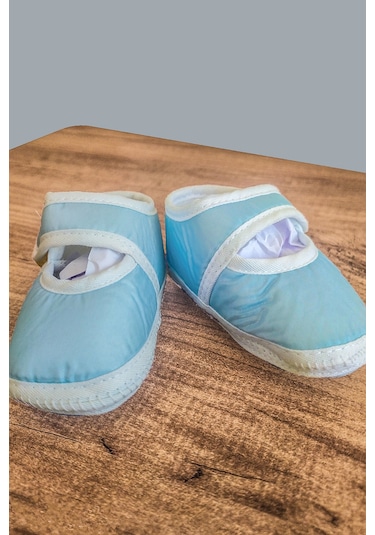 10 Parça Mavi Taşlı Hastane Çıkışı Erkek Bebek Giyim Mavi