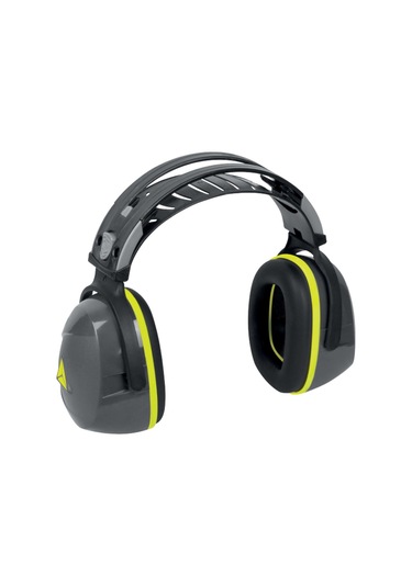 Deltaplus Interlagos2 Konfor Ve Ayarlanabilirliği Birleştirmek İçin Çift Plastik Kafa Bandına Sahip Gürültü Önleyici Kulaklık Trtdr