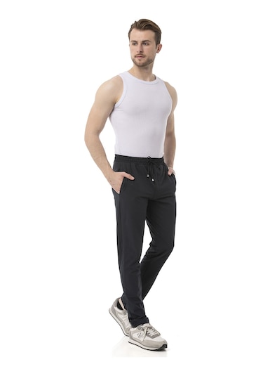 Monox Erkek Slim Fit Likralı Jogger Pantolon Petrol