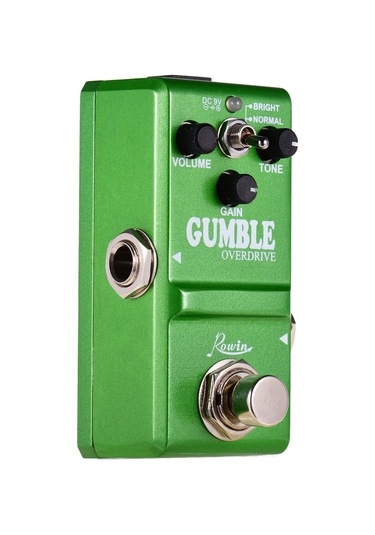 Ruicoo Rowin Ln-315 Elektro Gitar Efekti, Dumble Stili Yumuşak Overdrive, Normal/aydınlatıcı Mod, Gerçek Bypass, Çinko Alyüminyum Kasa