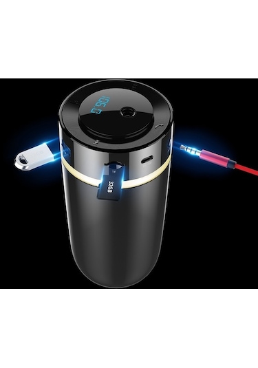 Dancemonkey S10 Araba Bluetooth Aroma Nemlendirici, Araba Mp3 Çalar Yeni Tasarım