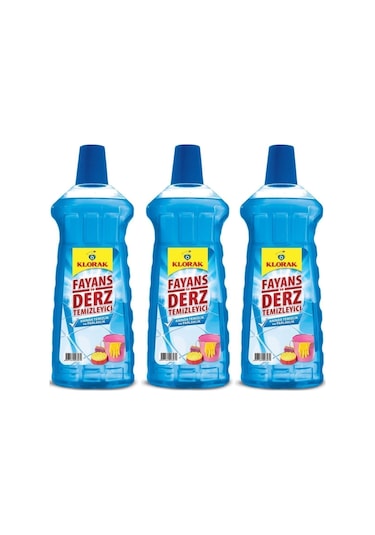Fayans Ve Derz Temizleyici Mavi Su 970 Ml 3 Adet