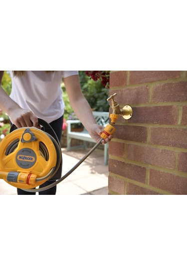 Hozelock 2427H 11mm ⌀ 10 M Hortumlu "Tak Git" Mikro Hortum Toplama Sarma Makara Seti