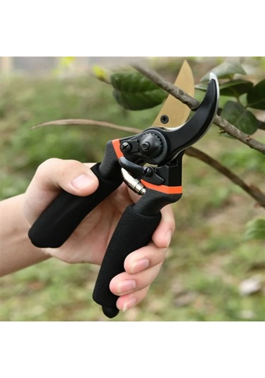 Çok Fonksiyonlu Meyve Dalı Budama Güçlü Budama Kalın Şube Bahçe Keskin El Black