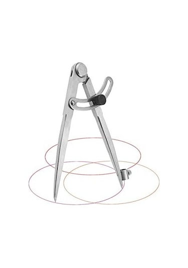 200mm Yandan Civatalı Kalem Tutuculu Pergel