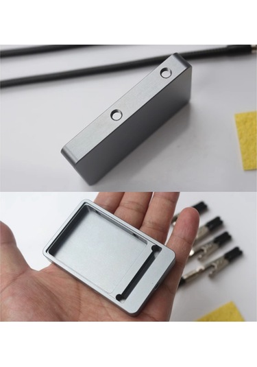 Xurunkeji Ts101 Ts80p Sh72 İçin 4 Adet Metal Esnek Kol İle Evrensel Üçüncü Yardımcı Eller Lehimleme Yardım Aracı Pcb Kartı Tutucu