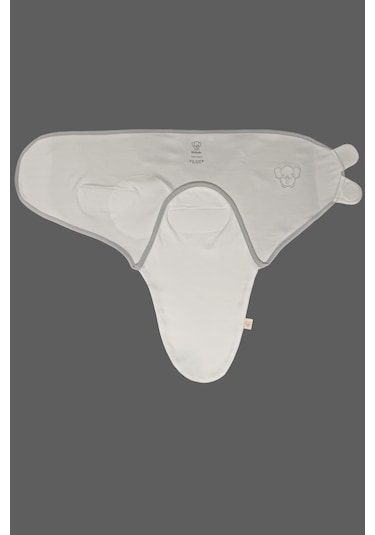 Lilalinda Yenidoğan Nakış Detaylı Pamuk Kundak