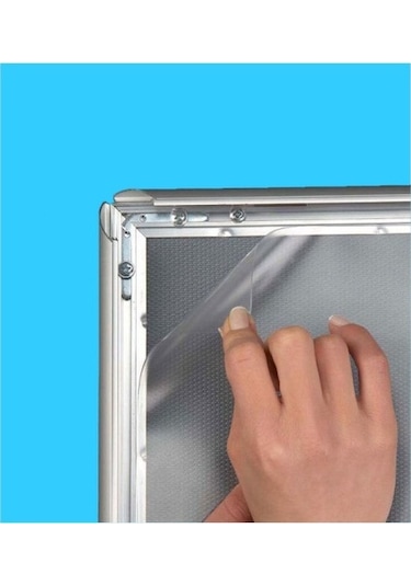 B1 70X100Cm Alüminyum Çerçeve Gönye Köşe Aç Kapa Açılır Kapanır