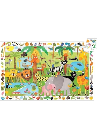 Djeco Klasik Puzzle 35 Parça/ Jungle