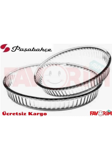 Paşabahçe 2'li Yuvarlak Borcam Fırın Tepsisi 159022