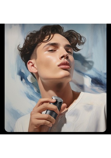 Mufunye Kompakt Ve Taşınabilir Mini Elektrikli Tıraş Makinesi, Su Geçirmez Ve Kolay Temizlenebilir