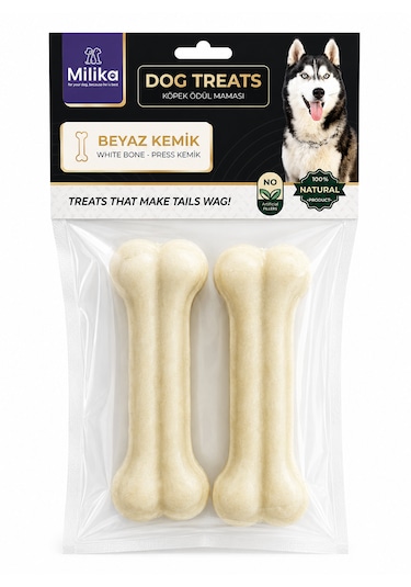 Milika Köpek Ödül Mama Beyaz Kemik
