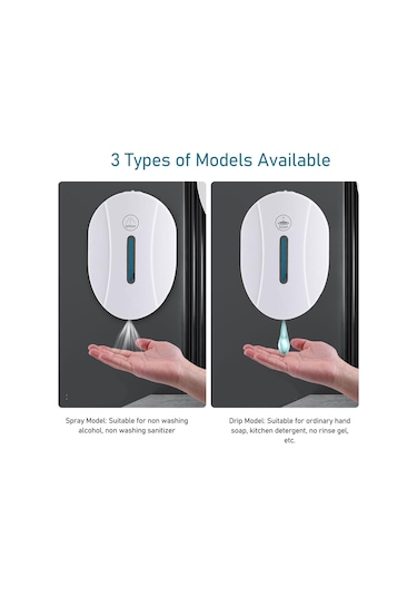 Otomatik Sabunluk Ev Duvara Monte Fotoselli El Yıkama Dispenseri Şeffaf