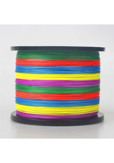 Rikimaru Rw8 500 Metre,0.37 Mm 8 Katlı Multicolour-çok Renkli- Ip