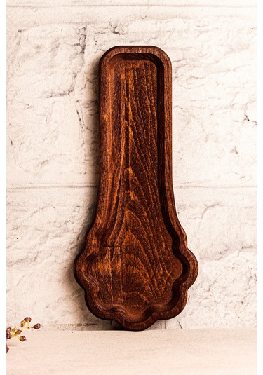 Snippy Toldy - Tezgah Üstü Ahşap Kirli Kaşık Altlığı Kirli Kaşıklık Kepçe Altlığı Ahşap