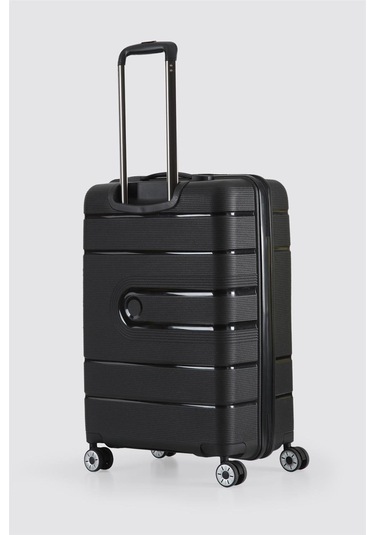 Ççs 5247 Polipropilen Büyük Boy Valiz Siyah