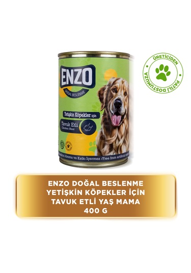 Tavuk Etli Konserve Köpek Maması 400 Gr X 24