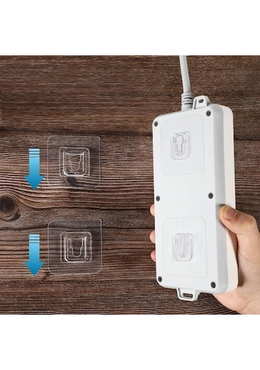 Geçmeli Klips Eşya Sabitleme Askısı 5 Set-9031845180863hkn