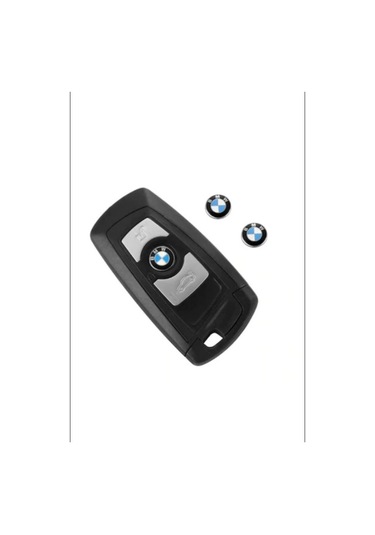 Bmw Araç Anahtar Logo Amblemi 11mm 4 Adet Damla Etiket