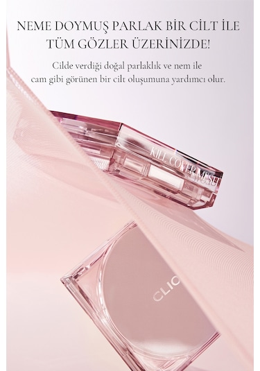 Clio Kill Cover Mesh Glow Cushion + Refill SPF50+ 2 Lingerie