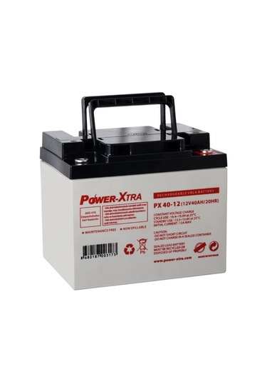 Power-Xtra 12 V 40 AH Bakımsız Kuru Akü