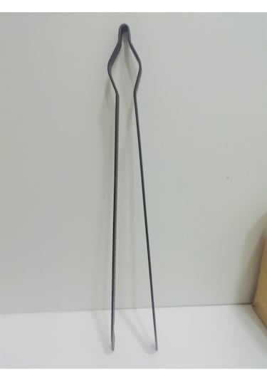 60 Cm Bombeli Şömine Maşası Odun Kömür Mangal  Maşası