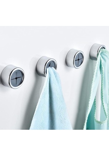 Pratik Tak-çıkar Havlu Askısı Beyaaz Beyaz