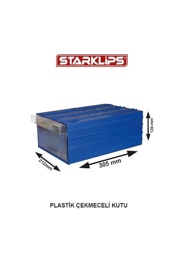 Plastik Çekmece 501 212x126x305 5 Adet