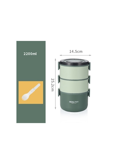 Lichen Beslenme Çantası, Yalıtımlı, Çok Katmanlı, Öğrenci