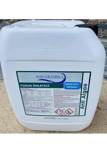 Yosun Önleyici 20 lt. Aquarambla Konsantre Havuz Kimyasalı