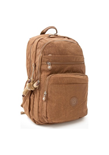 Ultra Hafif Çok Cepli Su Geçirmez Sırt Çantası Unisex Taba Model: 571-1b - Taba