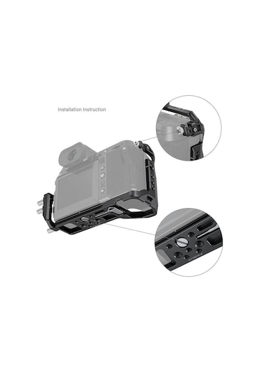 Smallrig 3715 Gfx100s / 50s İçin Kafes Ve Kablo Kıskacı