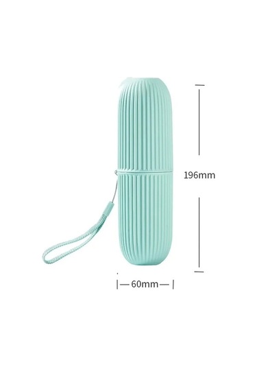 Maoyaya 1 Adet Taşınabilir Diş Fırçası Ve Macun Tutucu Banyo Bardağı Çok Renkli Çok Renkli