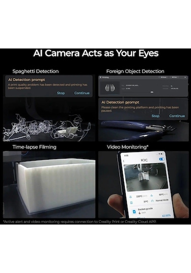 Creality K1C 3D Yazıcı