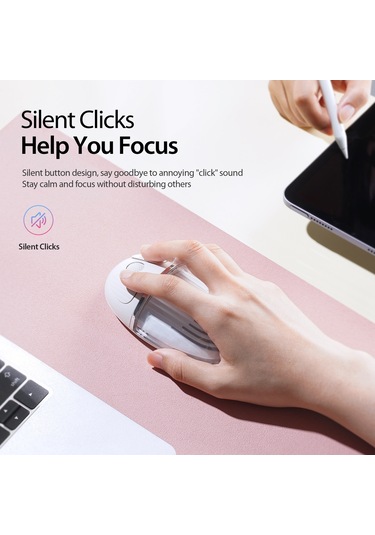 Cbtx Dux Ducıs CM Serisi Şeffaf Kablosuz 2 Modlu Bluetooth Mouse