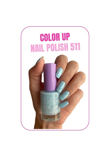 Callista Color Up Nail Polish Oje 511 On Cloud Nine - Mavi
