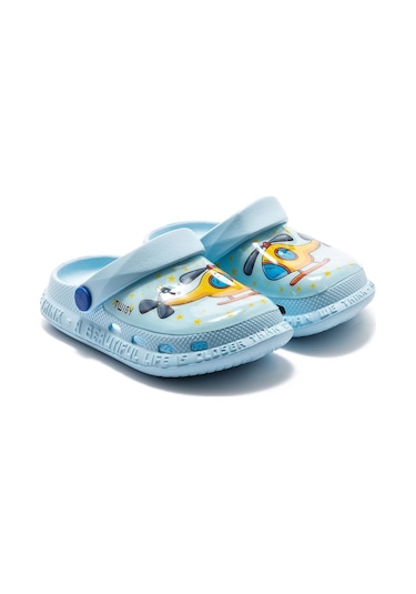 Twigy Helikopter Çocuk Sabo Terlik Mavi 22/29 DD1009 Mavi