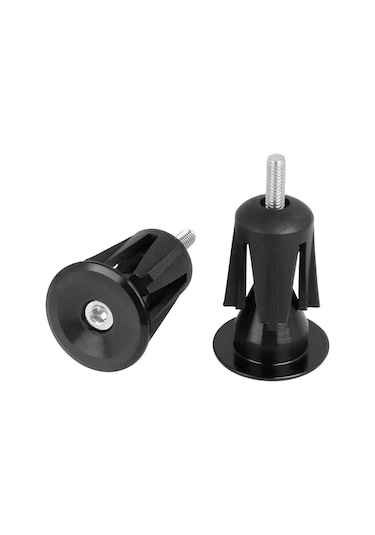 İmpact Vidalı Bisiklet Gidon Tıpası Alüminyum Siyah