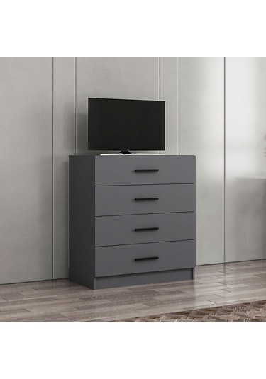 Minar Kale Tv Çekmece Modül-antrasit