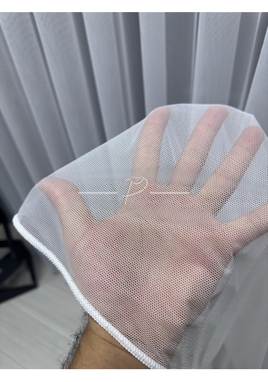 Tül Perde Grek Zemin Etek Kurşun Brillant Marka Kampanyalı Ürün Krem