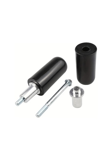 Dashanshop Siyah M10 Büyük Motosiklet Yana Devrilme Çubuğu Koruma Kauçuk Aksesuarları
