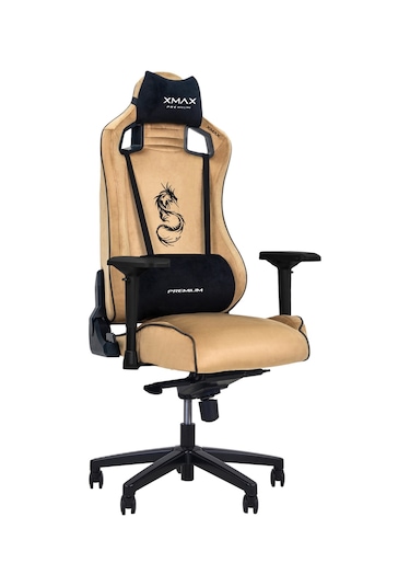 Pro Ayak Uzatmalı Kol Pedli Maximus Hardal Oyuncu Koltuğu -4 Hardal