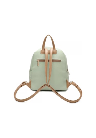 Daniele Patrici Deri Şehir Sırt Çantası A4 210533399 Khaki