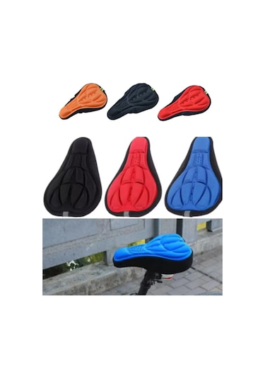 Bisiklet Selesi 401397735 Mavi Kadife